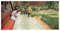 Carl Larsson The First Lesson 1903 Fine Art Print