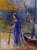 Odilon Redon The Fisherwoman 1900 Fine Art Print