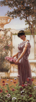 John William Godward The Flowers of Venus 1890 Fine Art Print