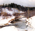 Willard Metcalf The Frozen Pool, March 1909 Fine Art Print