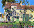 Gustave Loiseau The Garden Behind the House 1915 Fine Art Print