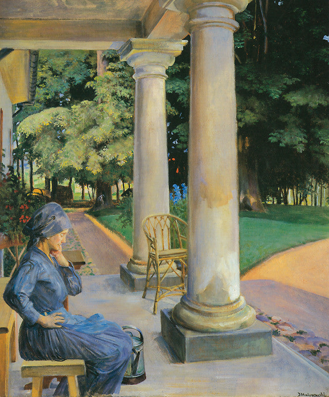 Jacek Malczewski The Gardener 1911 Fine Art Print