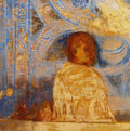 Odilon Redon The Glance 1910 Fine Art Print