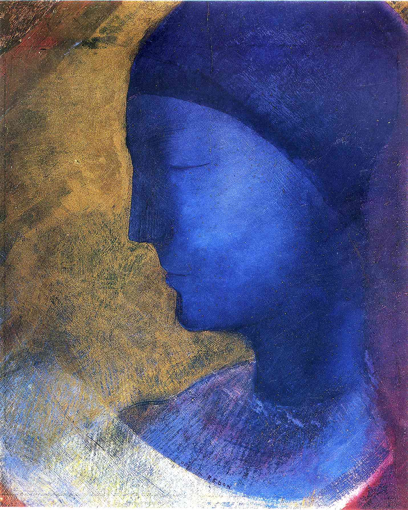 Odilon Redon The Golden Cell 1892 Fine Art Print