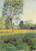Ferdinand Hodler The Golden meadow 1890 Fine Art Print