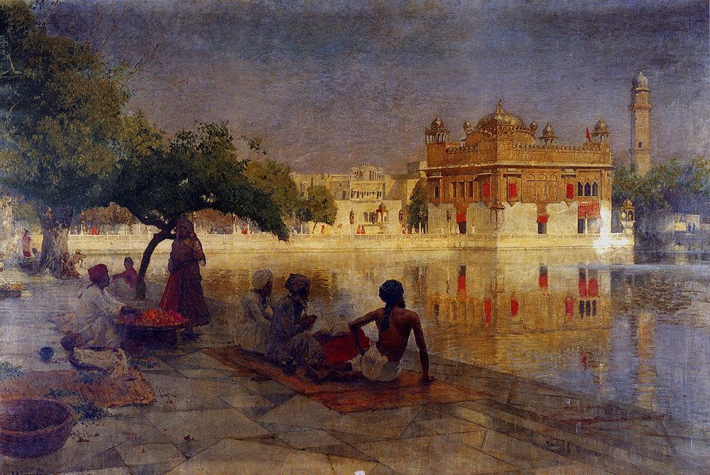 Edwin Lord Weeks The Golden Temple, Amritsar 1890 Fine Art Print