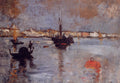 John Henry Twachtman The Grand Canal, Venice 1878 Fine Art Print