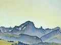 Ferdinand Hodler The Grand Muveran 1911 Fine Art Print