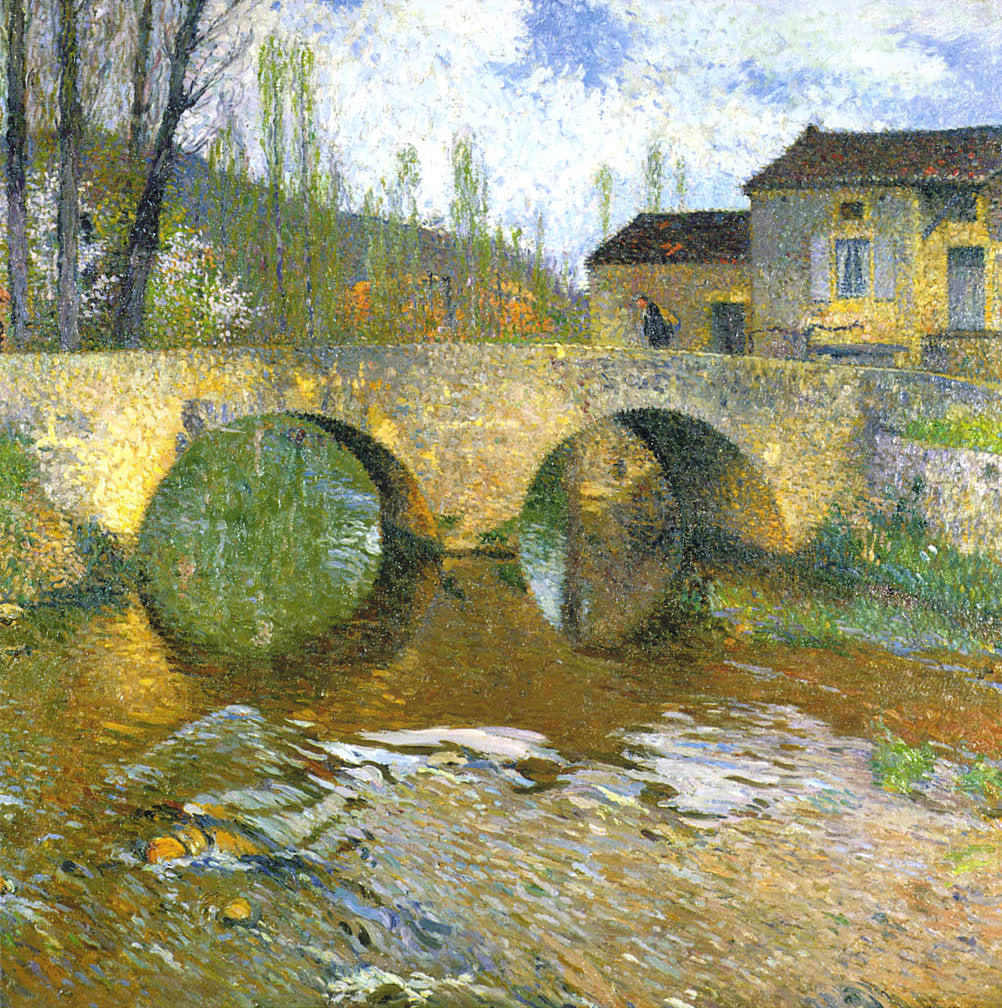 Henri Martin The Green Bridge 1905 Fine Art Print