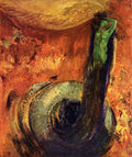 Odilon Redon The Green Death 1905 Fine Art Print
