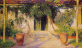 Henri Martin The Green Door 1920 Fine Art Print