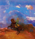 Odilon Redon The Green Horseman 1904 Fine Art Print