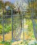 Julian Alden Weir The Grey Trellis 1891 Fine Art Print