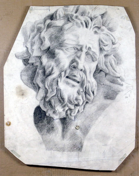 Ilya Mashkov The Head of Laocoon 1900 Fine Art Print