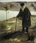 Mikhail Nesterov The Hermit 1889 Fine Art Print
