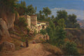 Eugene von Guerard The Hermitage of St Maria of the Avvocatella near Naples 1849 Fine Art Print