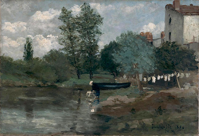 Maxime Maufra The High Island 1880 Fine Art Print