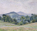 Lucien Pissarro The Hills from Hayfield Green 1918 Fine Art Print