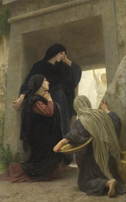 William-Adolphe Bouguereau The Holy Women at the Tomb 1890 Fine Art Print