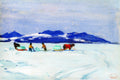 Clarence Gagnon The Ice Harvest 1926 Fine Art Print