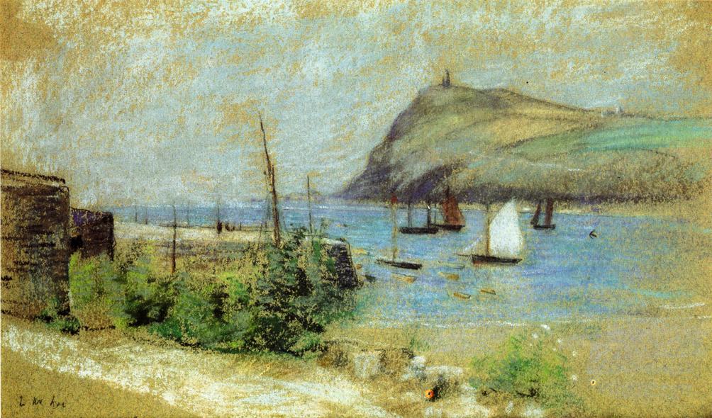 Julian Alden Weir The Inlet 1881 Fine Art Print