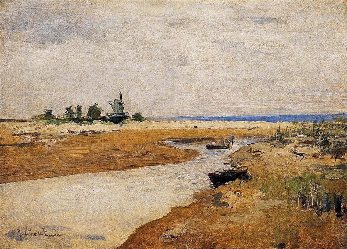 John Henry Twachtman The Inlet 1881 Fine Art Print