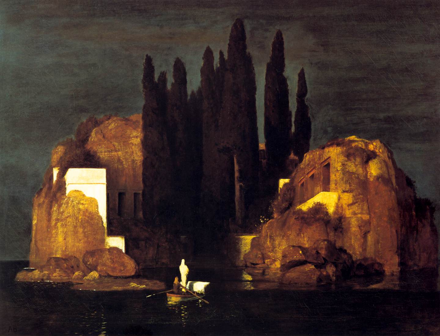 Arnold Böcklin The Isle of the Dead 1880 Fine Art Print