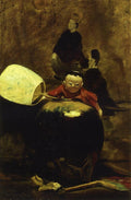 William Merritt Chase The Japanese Doll 1890 Fine Art Print
