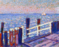 Theo van Rysselberghe The Jetty 1906 Fine Art Print