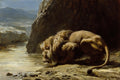 Briton Riviere The King Drinks 1881 Fine Art Print