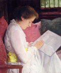 Julian Alden Weir The Lace Maker 1915 Fine Art Print