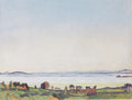 Ferdinand Hodler The Lake Geneva from Lausanne 1912 Fine Art Print