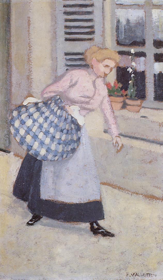 Felix Vallotton The Laundress 1895 Fine Art Print