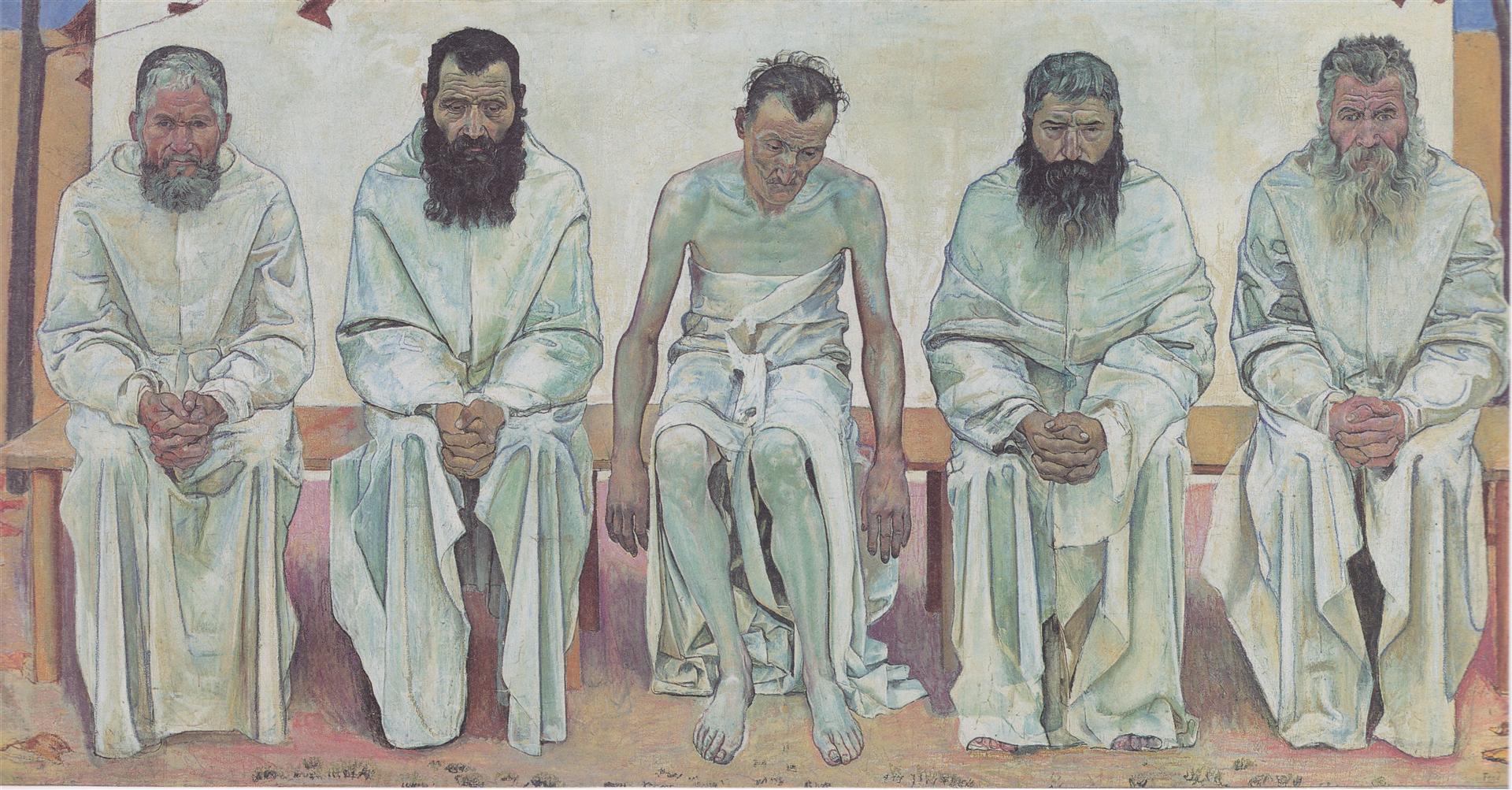Ferdinand Hodler The life of Weary 1892 Fine Art Print