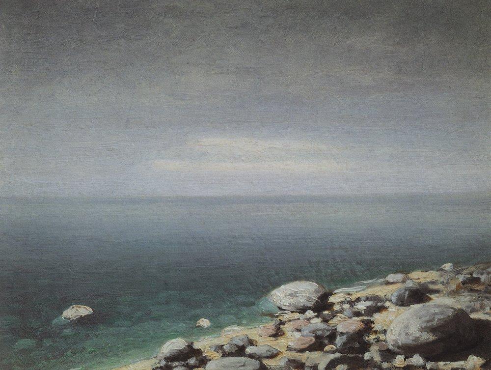 Arkhyp Kuindzhi The Limpid Water. Gloomy Day. Crimea 1908 Fine Art Print