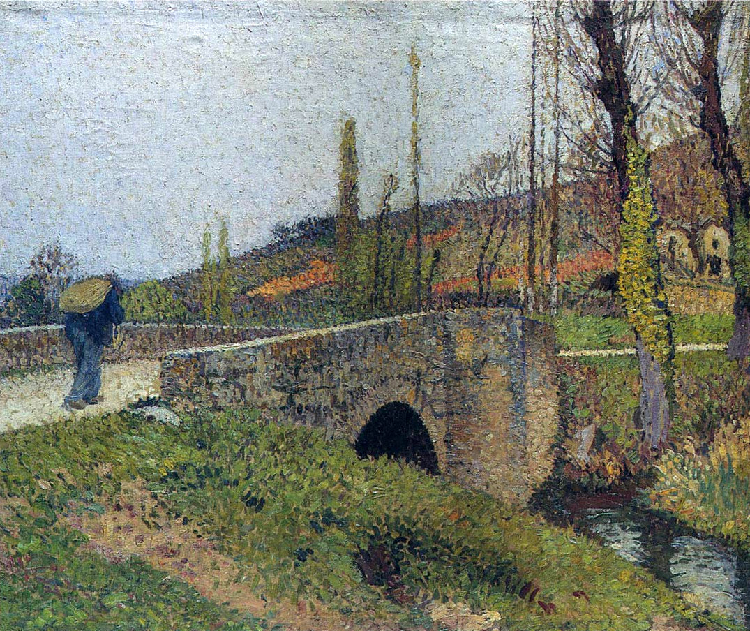 Henri Martin The Little Bridge 1915 Fine Art Print