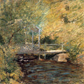 John Henry Twachtman The Little Bridge 1896 Fine Art Print