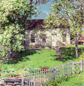 Willard Metcalf The Little White House 1919 Fine Art Print