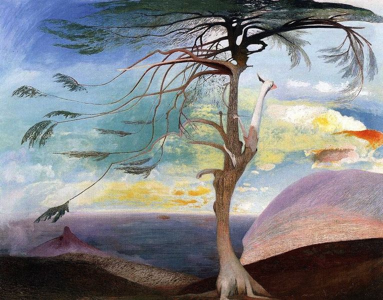 Tivadar Kosztka Csontvary The Lonely Cedar 1907 Fine Art Print