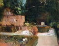 Joaquín Sorolla The Los Adarves Gardens, The Alhambra, Granada 1910 Fine Art Print