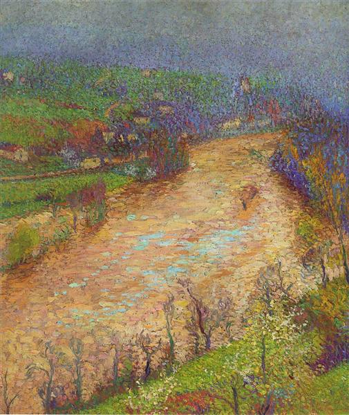 Henri Martin The Lot in Crue 1937-1939 Fine Art Print