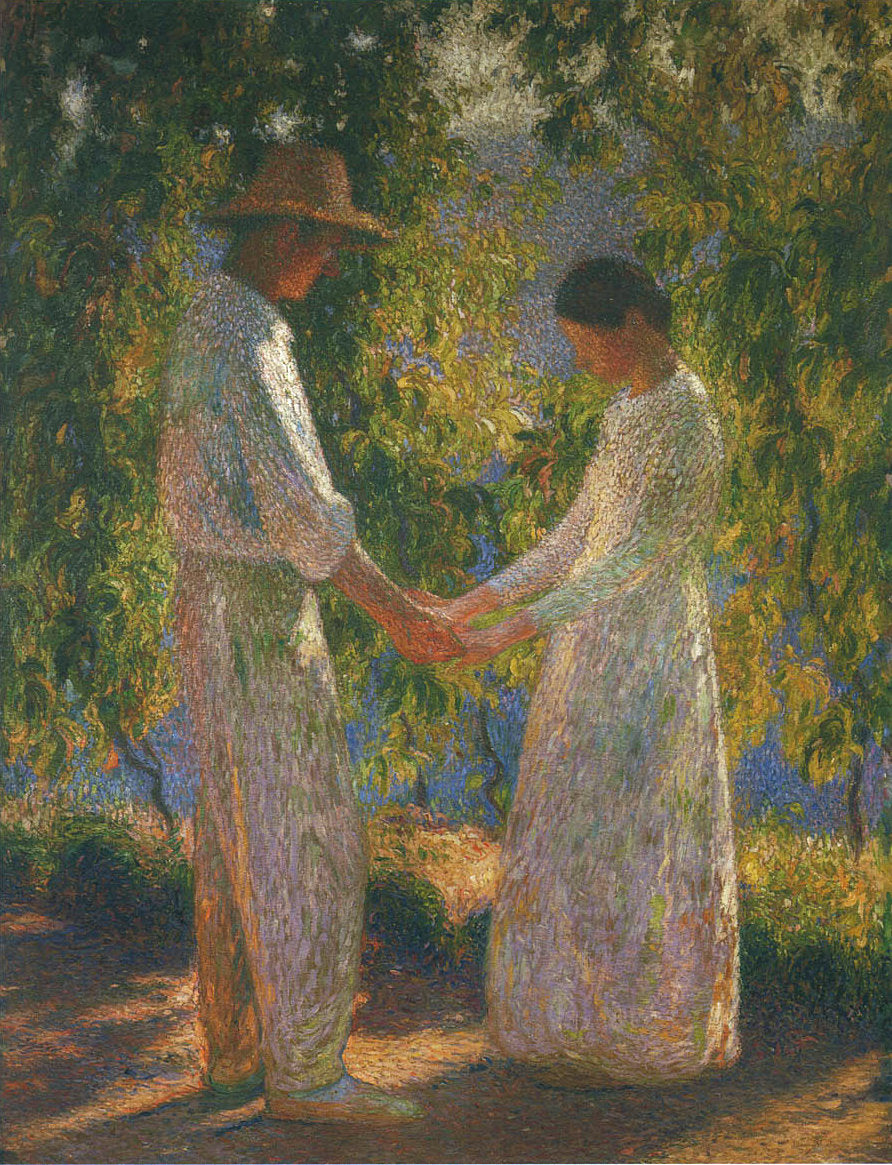 Henri Martin The Lovers 1935 Fine Art Print