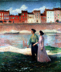 Henri Martin The Lovers 1906 Fine Art Print