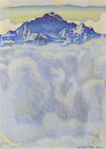 Ferdinand Hodler The maiden of the mist over the sea 1908 Fine Art Print