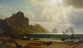 Albert Bierstadt The Marina Piccola, Capri 1859 Fine Art Print