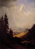 Albert Bierstadt The Matterhorn 1850 Fine Art Print