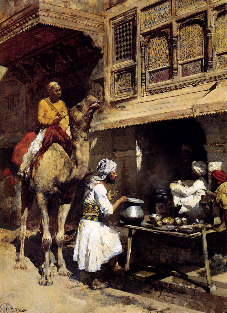 Edwin Lord Weeks The Metalsmith's Shop 1885 Fine Art Print
