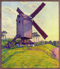 Theo van Rysselberghe The Mill at Kelf 1894 Fine Art Print