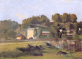 Ferdinand Hodler The mill of Sous Terre in Geneva 1878 Fine Art Print