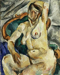 Pyotr Konchalovsky The Model in a Chair 1918 Fine Art Print